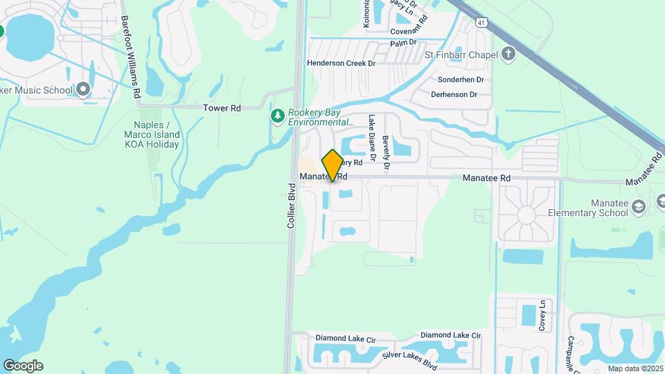 1000 Manatee Rd Map and Location Details