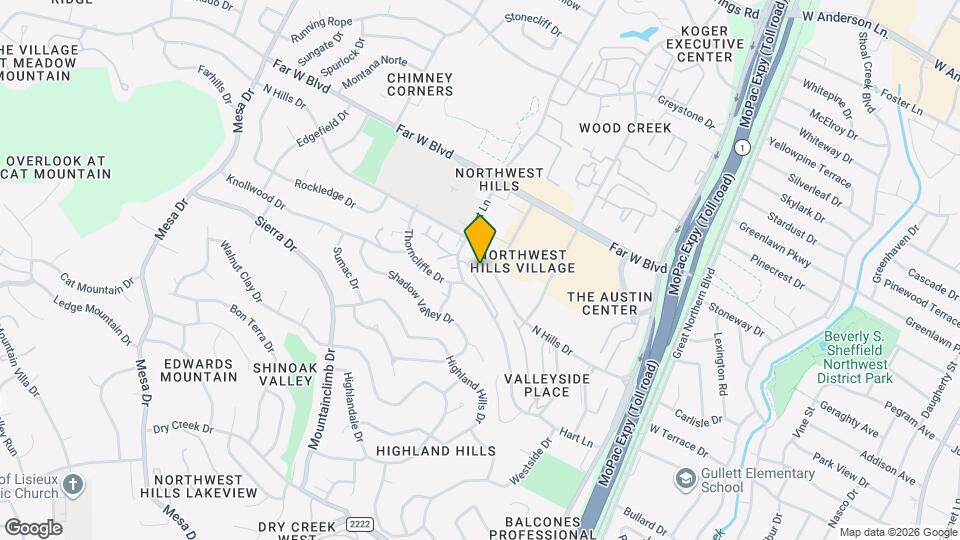 6821 Old Quarry Ln Map and Location Details