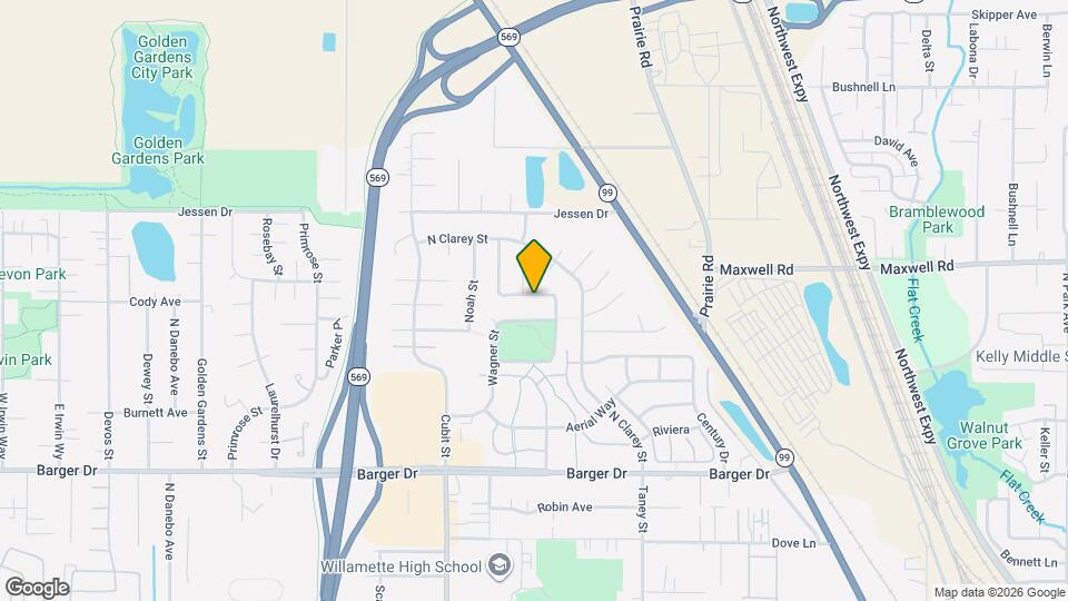 2518 Mangan St Map and Location Details