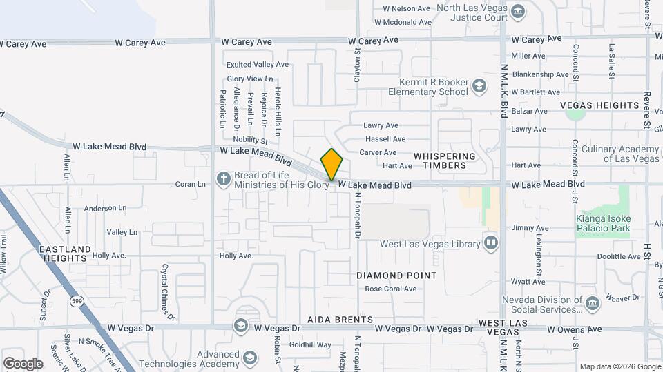 Lake Tonopah Apartments Map and Location Details