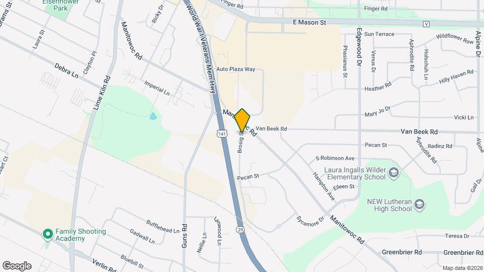 Brosig Street Apartments Map and Location Details