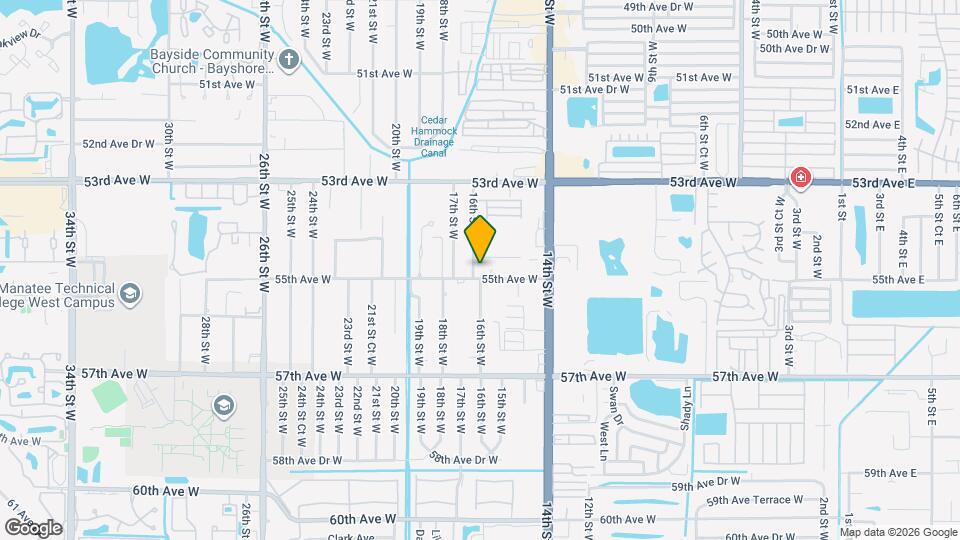1509 55th Ave W, Unit G5 Map and Location Details