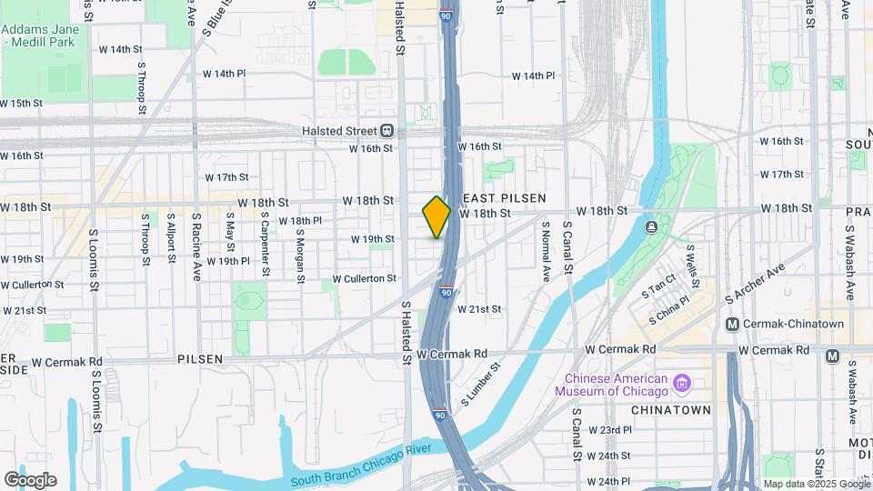 1906 S Union Ave Map and Location Details