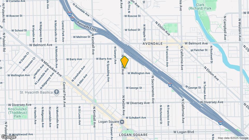 3011 N Kedzie Ave Mapa y Detalles de la Ubicación