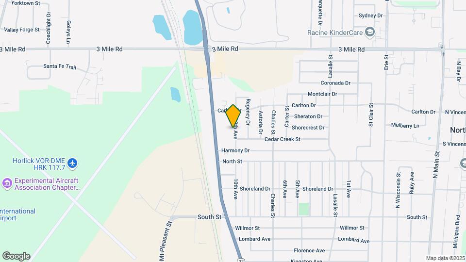 3610 10th Ave, Unit 3610 10th Ave, Racine, WI Map and Location Details