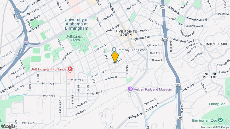 1541 17th Pl S Map and Location Details