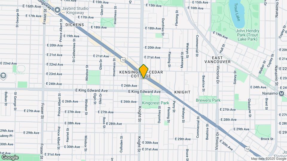 4028 Knight St Map and Location Details