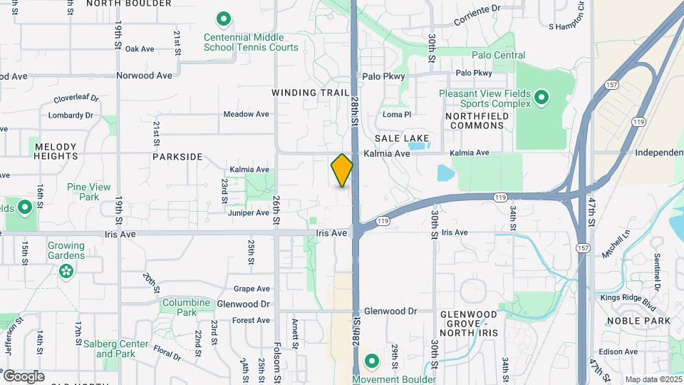 3515 28th St, Unit 307 Map and Location Details