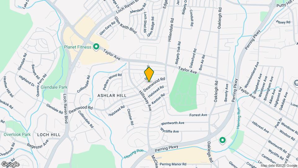 1328 Deanwood Rd Map and Location Details