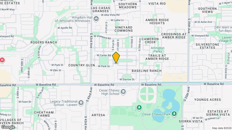 7238 S 40th Ln Mapa y Detalles de la Ubicación