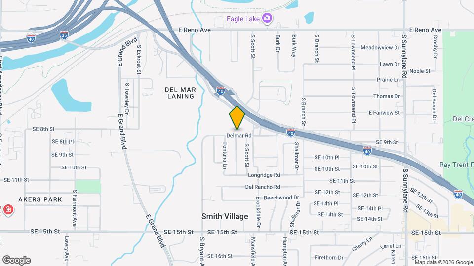 3121 Delmar Rd Map and Location Details