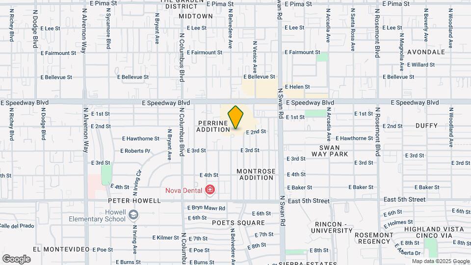 938 N Belvedere Ave Mapa y Detalles de la Ubicación