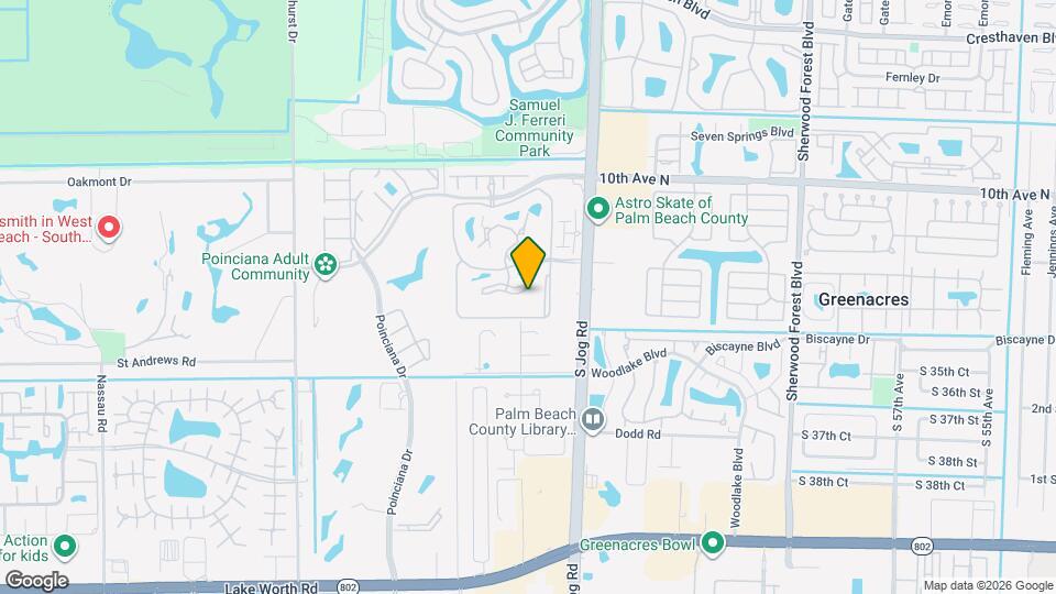 3362 Lucerne Park Dr Map and Location Details