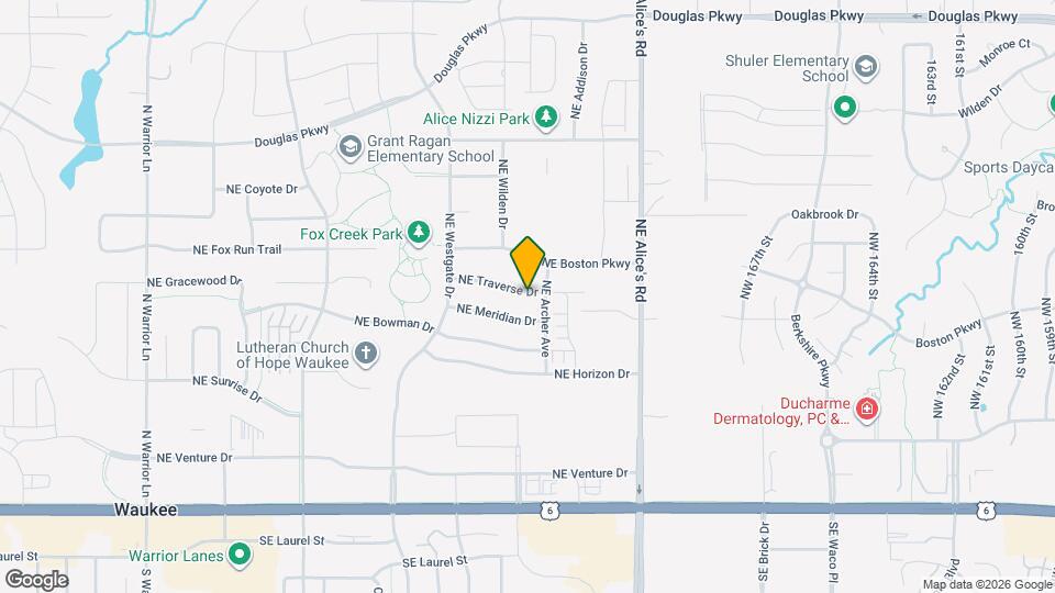 760 NE Traverse Dr Map and Location Details