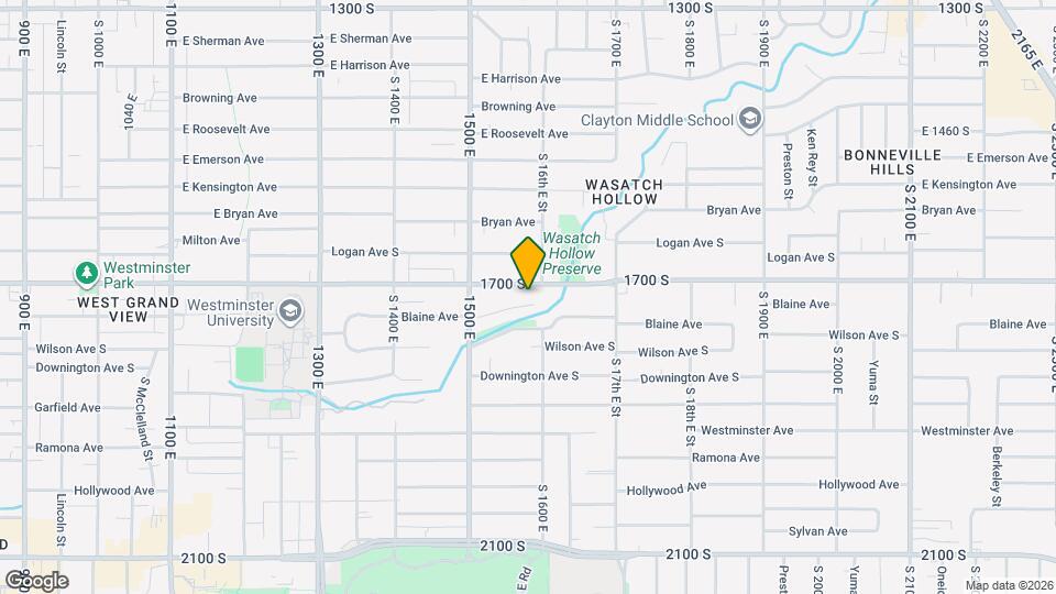 1577 Glen Arbor St Map and Location Details