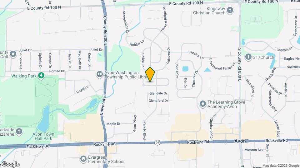 7352 Woodside Dr Map and Location Details