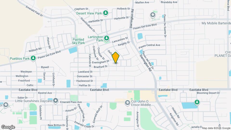 13621 Bradford St Mapa y Detalles de la Ubicación