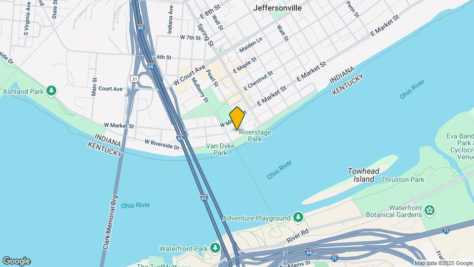 212 Riverside Dr Map and Location Details