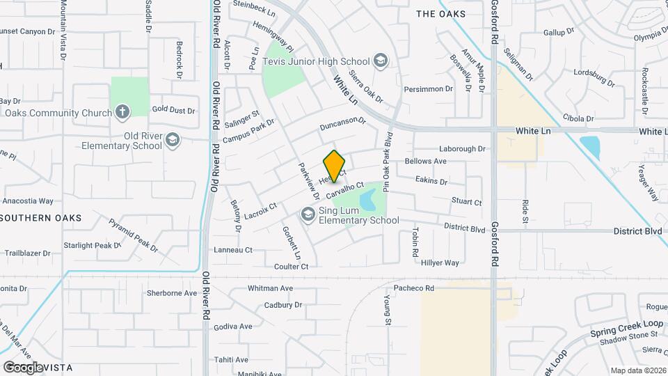 8912 Carvalho Ct Map and Location Details