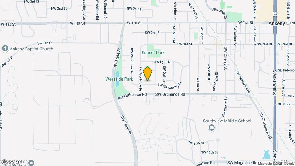 1318 SW Kenworthy Dr Map and Location Details