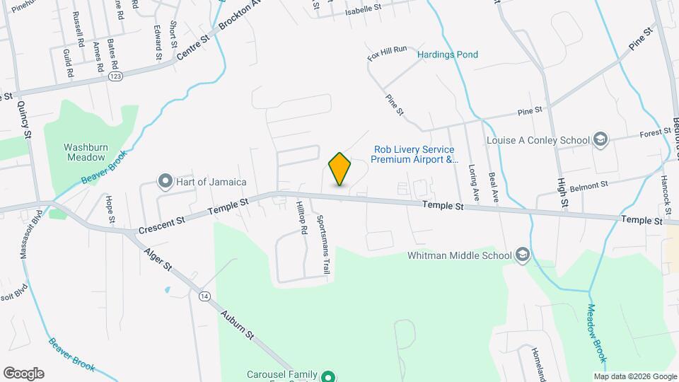 865 Temple St Mapa y Detalles de la Ubicación