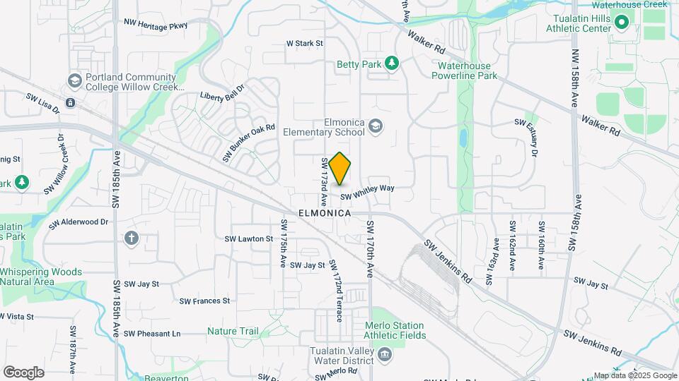 17203 SW Whitley Way Map and Location Details
