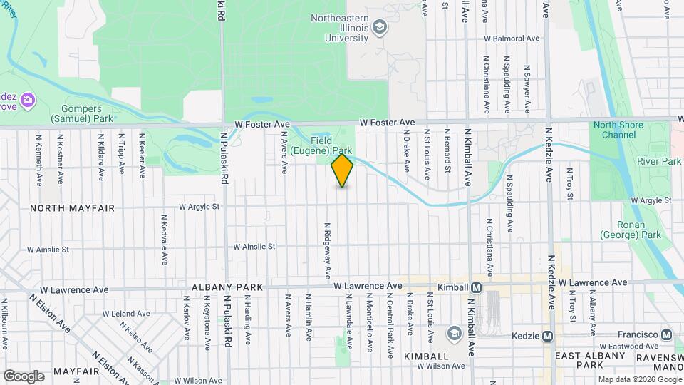 5016 N Lawndale Ave, Unit 2R Map and Location Details