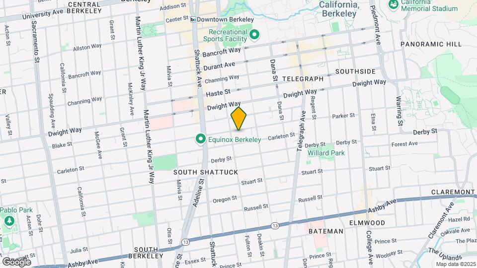 2210 Parker St Mapa y Detalles de la Ubicación