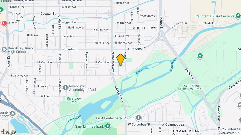 132 Hopkins Ave Map and Location Details