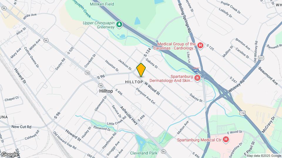 302 W Wood St Mapa y Detalles de la Ubicación