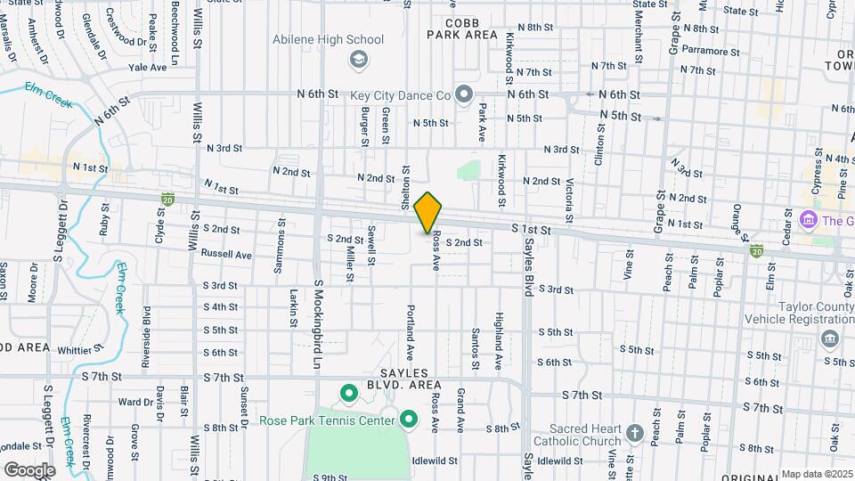 2510 S 2nd St Map and Location Details