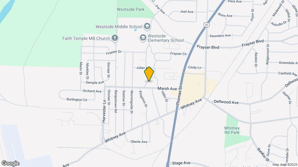 3186 W Shirley Cir Map and Location Details