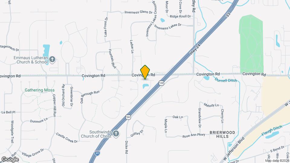 7633 Irwin Pines Ct Map and Location Details