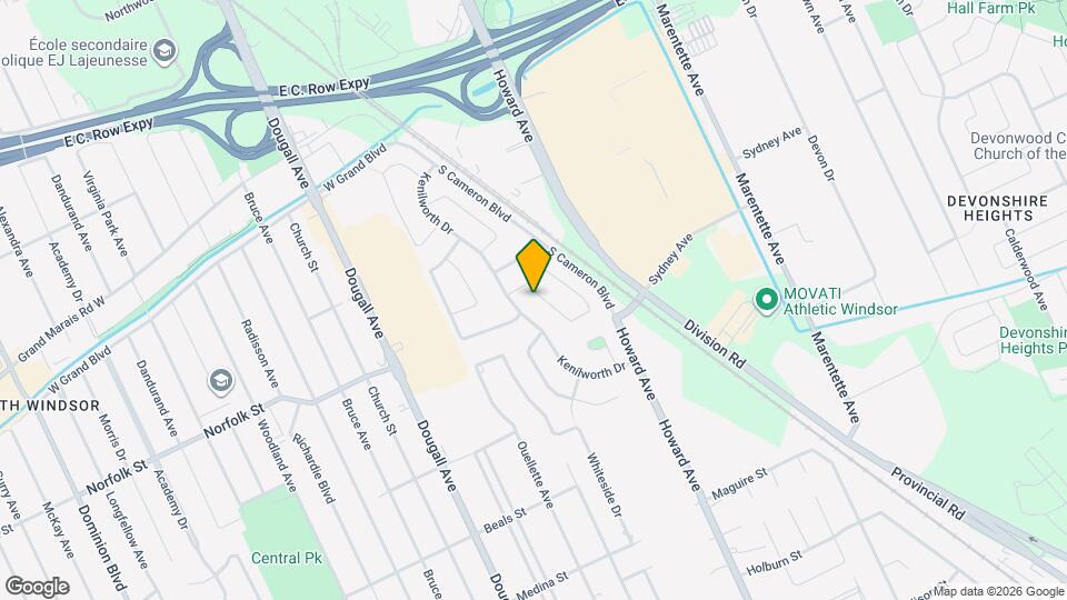 443 Hamner Cir Map and Location Details