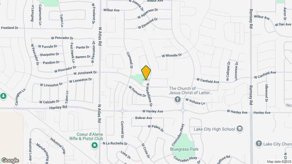 6605 N Madellaine Dr Map and Location Details