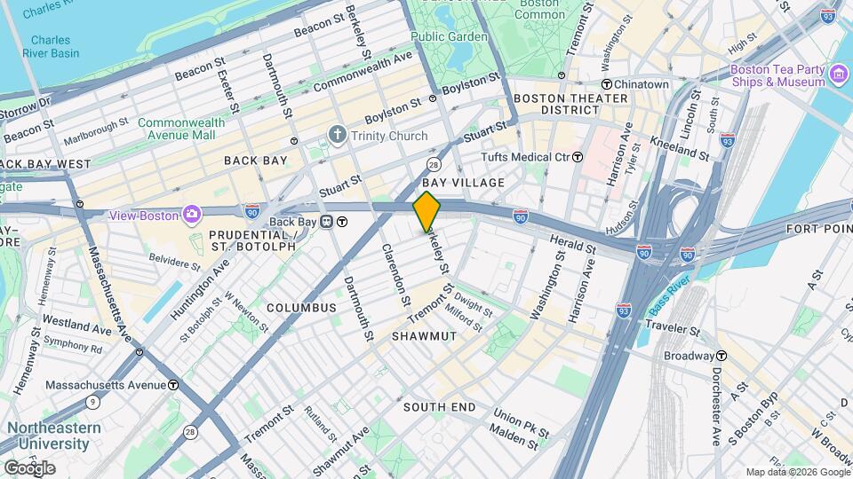 44 Chandler St Map and Location Details