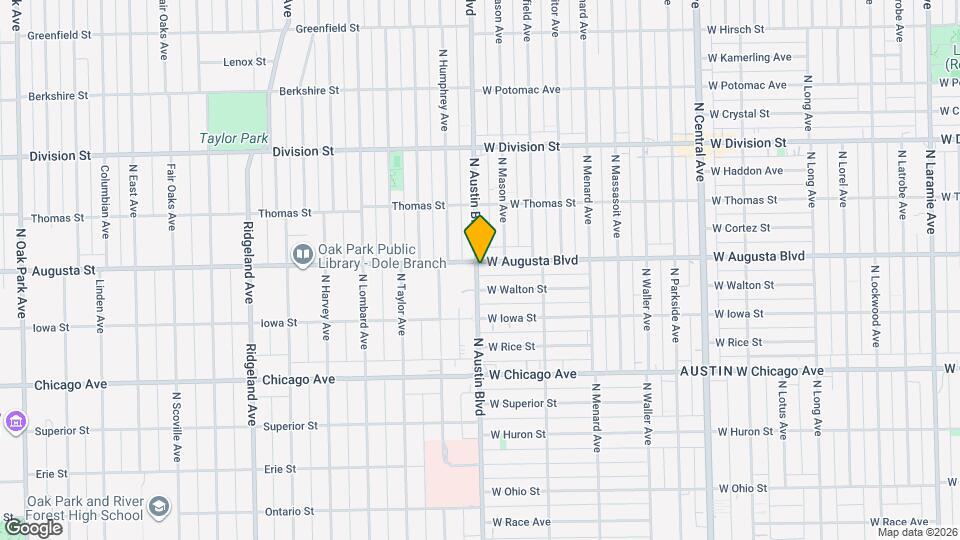 5969 W Augusta Blvd Map and Location Details