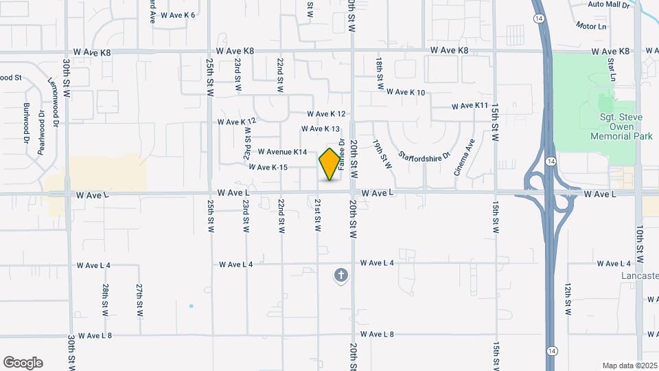2044 Balmont St Map and Location Details