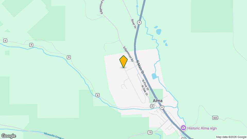 511 N Aspen St Map and Location Details