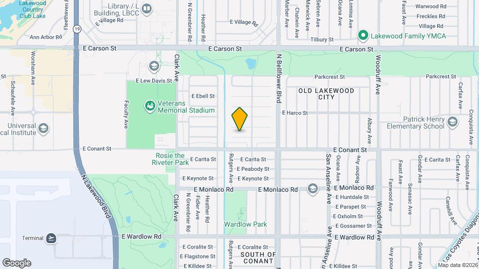 5331 E Brittain St Mapa y Detalles de la Ubicación