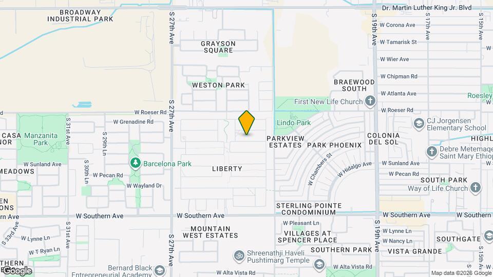 2414 W La Salle St Map and Location Details