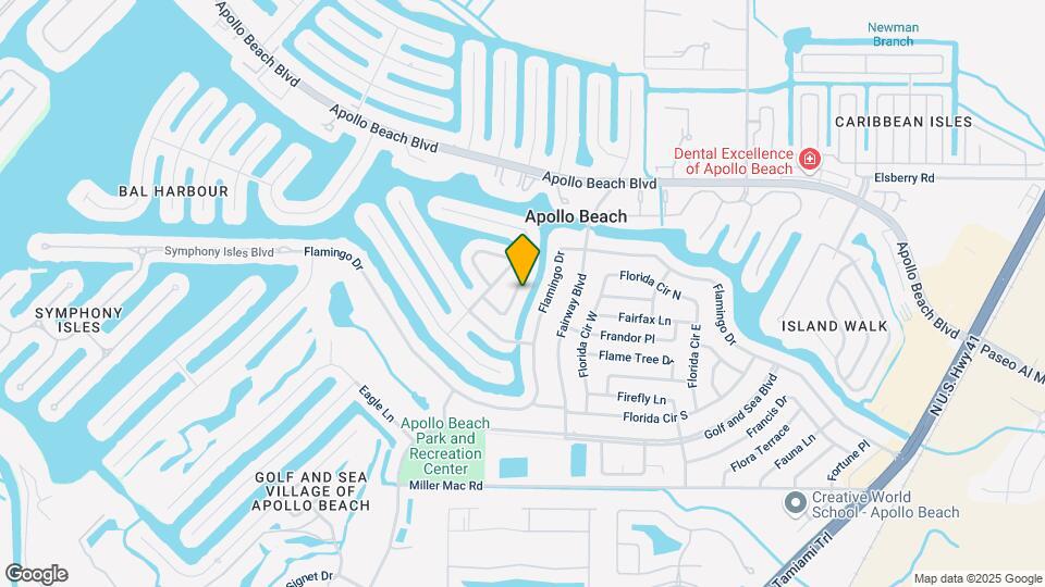 6321 Jamaica Cir E Map and Location Details