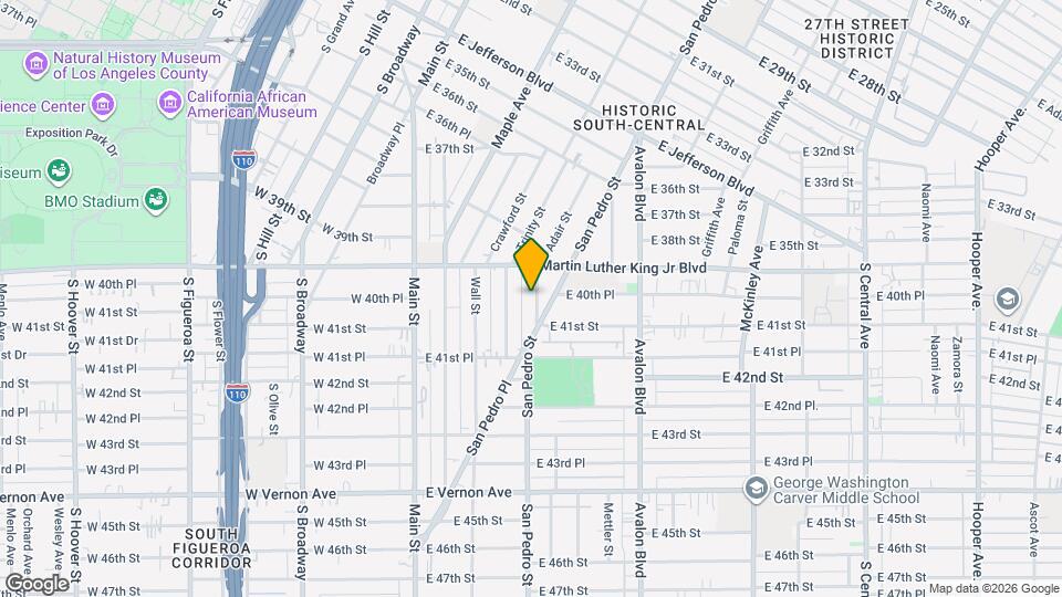 4033 Adair St Mapa y Detalles de la Ubicación