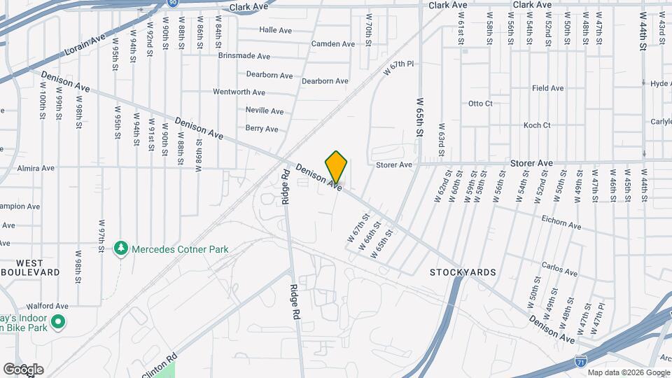 6905 Denison Ave, Unit 6905 Denison Ave, Cleveland, ohio 44102 Map and Location Details