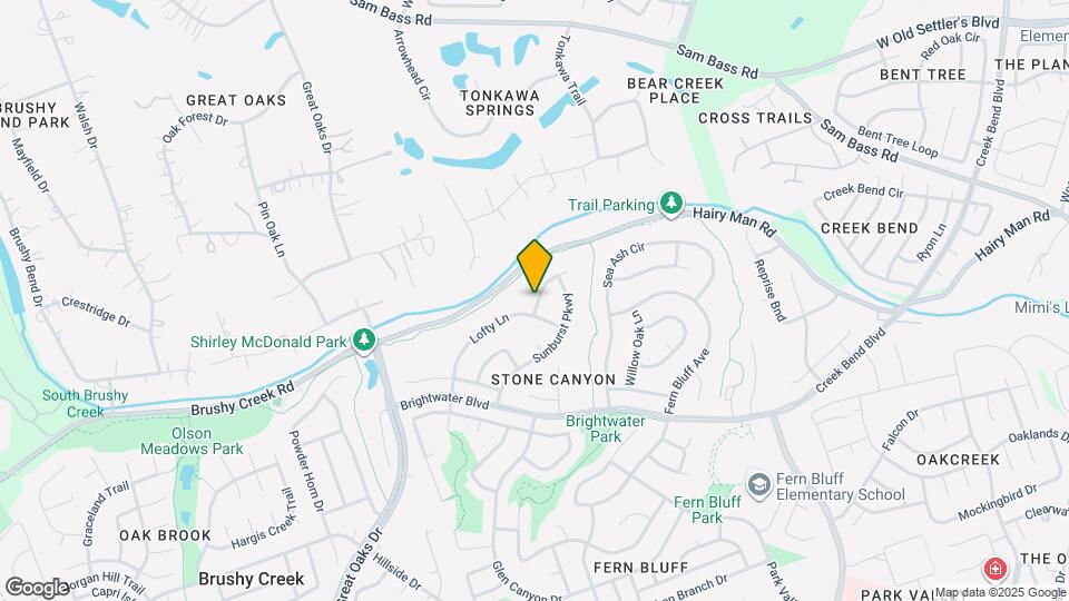 9001 Sunburst Terrace Map and Location Details