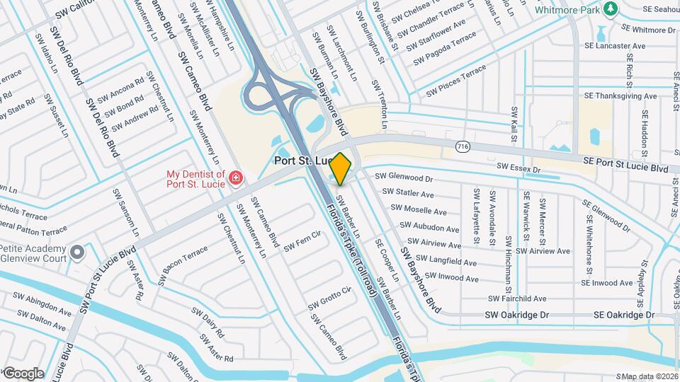 2301 SW Barber Ln Mapa y Detalles de la Ubicación