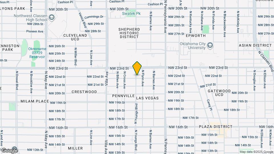 2300-1415 N Youngs Blvd Map and Location Details
