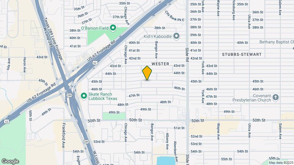5413 45th St Map and Location Details