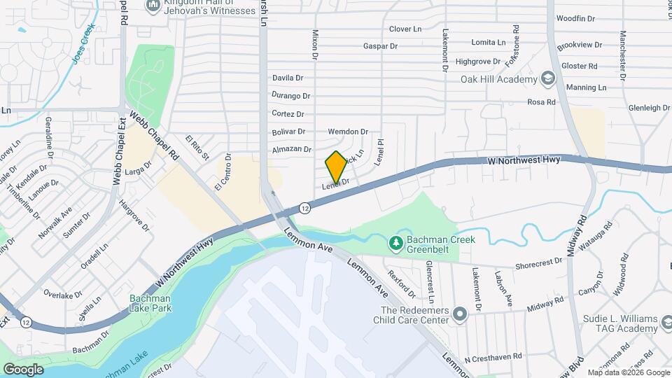 3826 Lenel Dr Map and Location Details