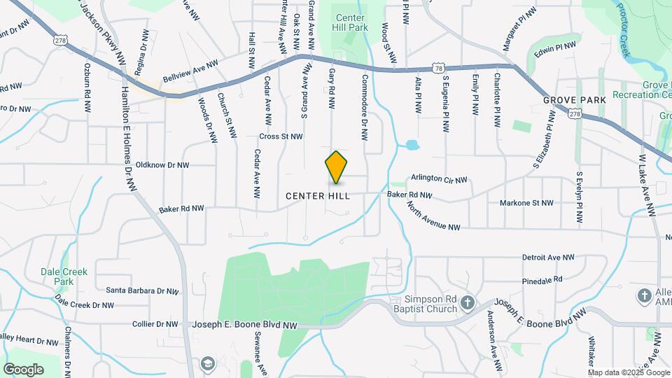 2235 Baker Rd NW Map and Location Details
